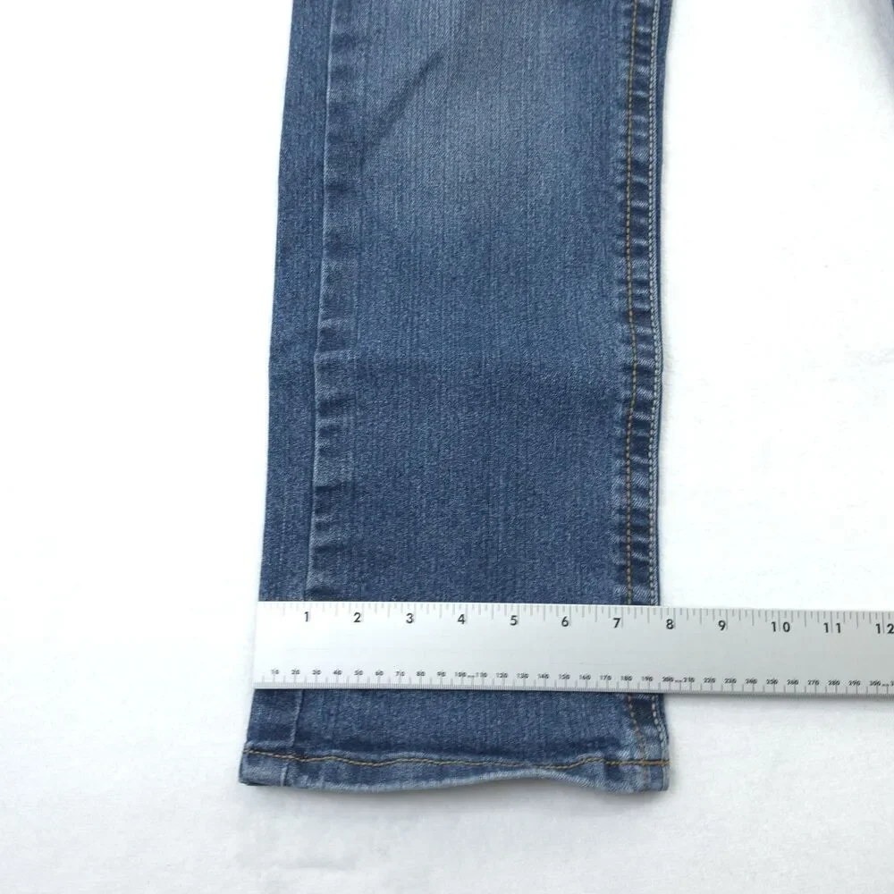 Ariat M5 Straight Fit Straight Leg Men's 28x30 (28x27) Blue Cotton Denim Jeans